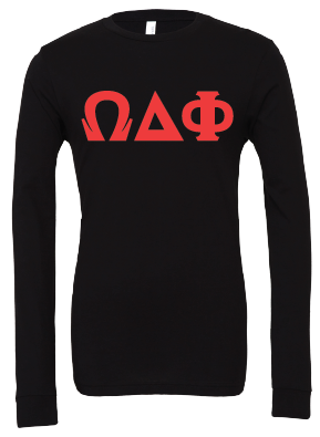 Omega Delta Phi Long Sleeve T-Shirts