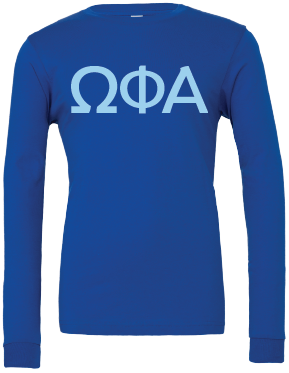 Omega Phi Alpha Long Sleeve T-Shirts