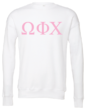 Omega Phi Chi Crewneck Sweatshirts
