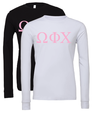 Omega Phi Chi Long Sleeve T-Shirts