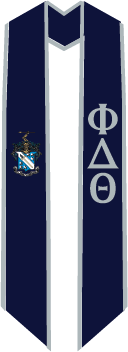 Phi Delta Theta Graduation Stoles