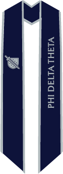 Phi Delta Theta Graduation Stoles