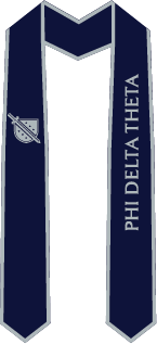 Phi Delta Theta Graduation Stoles