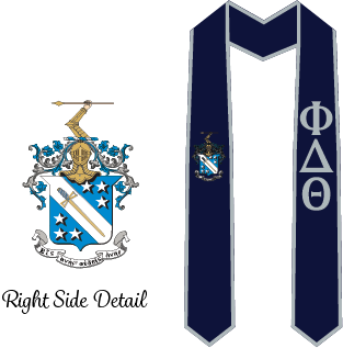 Phi Delta Theta Graduation Stoles