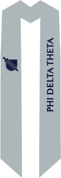 Phi Delta Theta Graduation Stoles