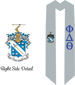 Phi Delta Theta Graduation Stoles