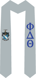 Phi Delta Theta Graduation Stoles