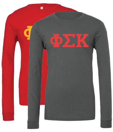 Phi Sigma Kappa Long Sleeve T Shirts