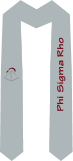 Phi Sigma Rho Graduation Stoles