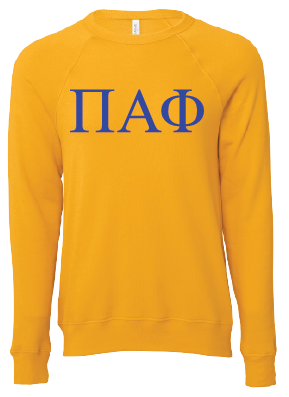 Pi Alpha Phi Crewneck Sweatshirts