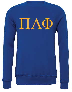 Pi Alpha Phi Crewneck Sweatshirts