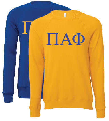 Pi Alpha Phi Crewneck Sweatshirts
