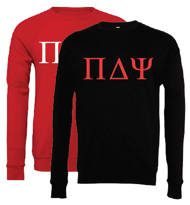 Pi Delta Psi Crewneck Sweatshirts