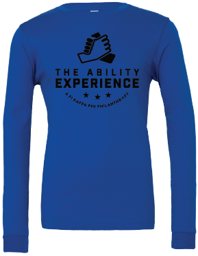 Pi Kappa Phi "The Ability Experience" Long Sleeve T-Shirts