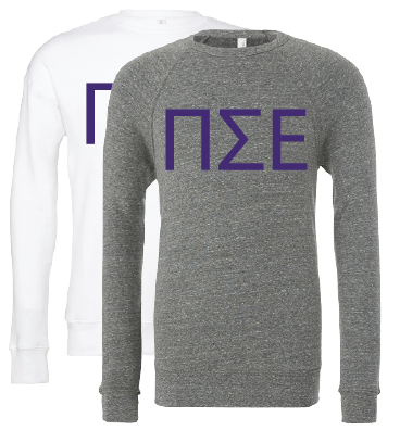 Pi Sigma Epsilon Crewneck Sweatshirts