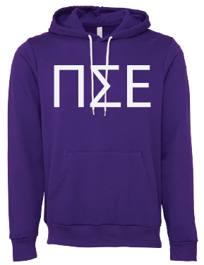 Pi Sigma Epsilon Hooded Sweatshirts