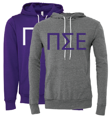 Pi Sigma Epsilon Hooded Sweatshirts