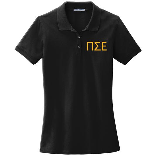 Pi Sigma Epsilon Ladies' Embroidered Polo Shirt