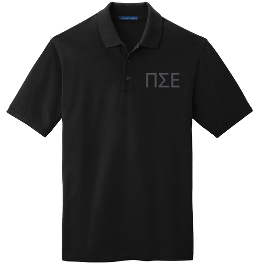 Pi Sigma Epsilon Men's Embroidered Polo Shirt