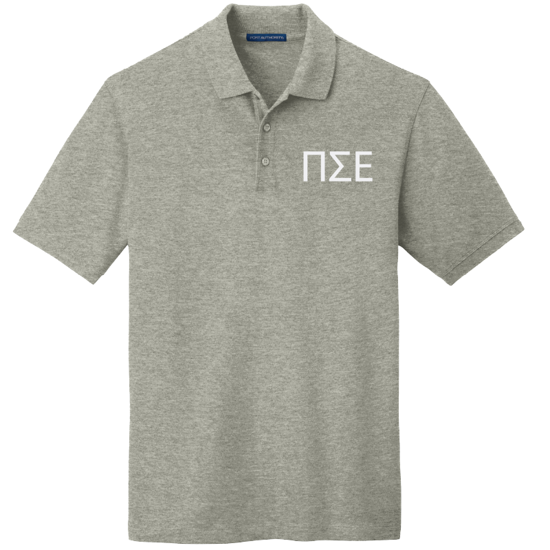 Pi Sigma Epsilon Men's Embroidered Polo Shirt