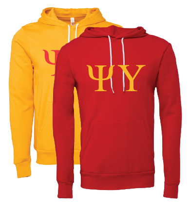 Psi Upsilon Hooded Sweatshirts