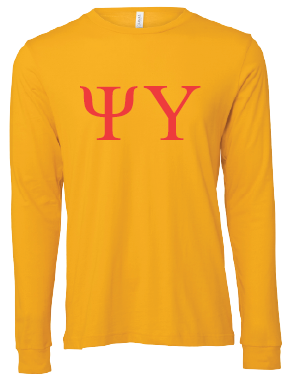 Psi Upsilon Long Sleeve T-Shirts