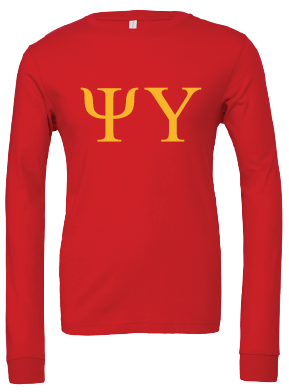 Psi Upsilon Long Sleeve T-Shirts