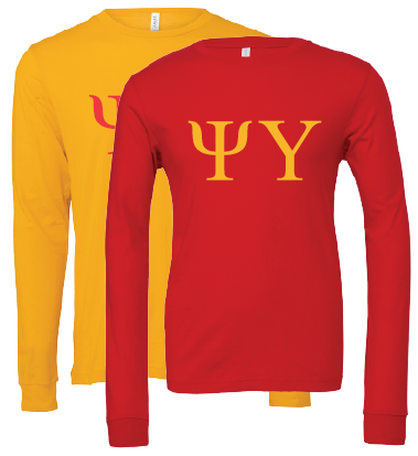 Psi Upsilon Long Sleeve T-Shirts