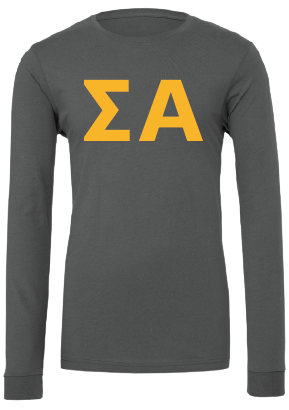 Sigma Alpha Long Sleeve T-Shirts