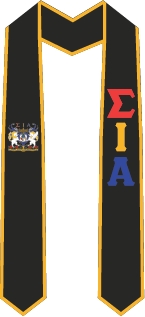 Sigma Iota Alpha Graduation Stoles