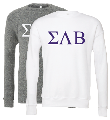 Sigma Lambda Beta Crewneck Sweatshirts
