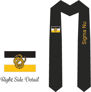 Sigma Nu Graduation Stoles