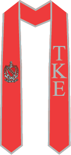 Tau Kappa Epsilon Graduation Stoles