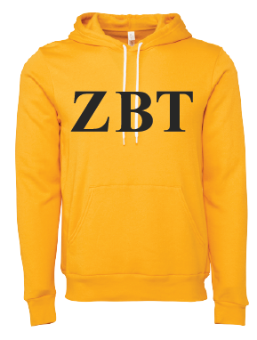 Zeta Beta Tau Hooded Sweatshirts