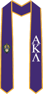 Alpha Kappa Lambda Graduation Stoles