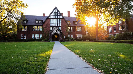 sorority house exterior  