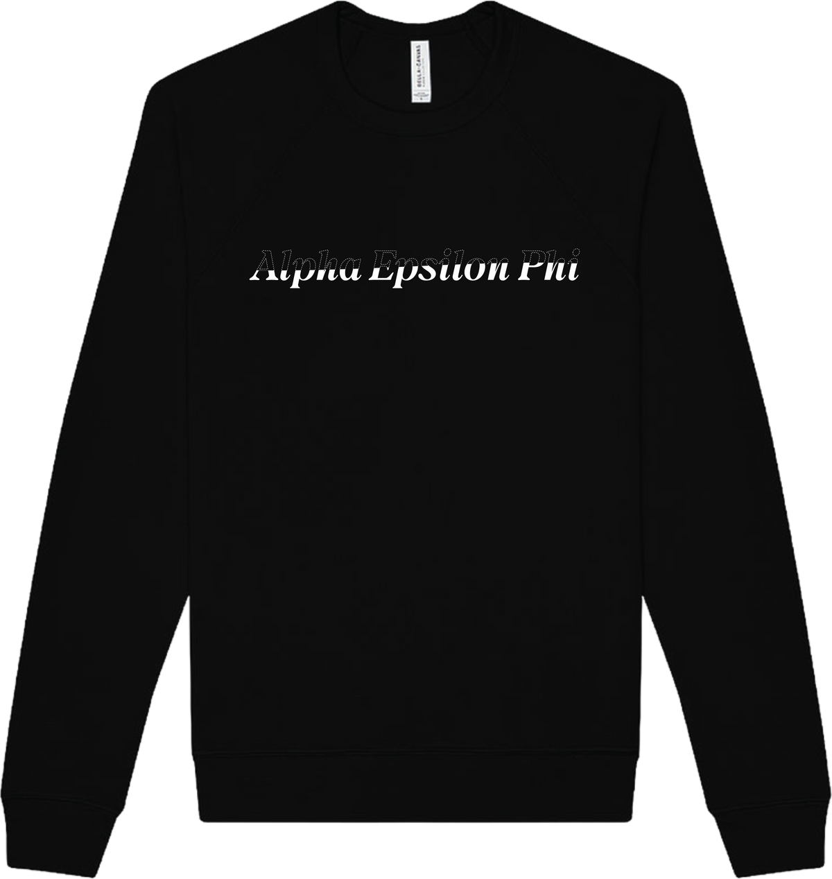 Alpha Epsilon Phi Stitched Outline Crewnecks