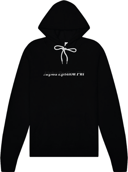 Alpha Epsilon Phi Stitched Outline Hoodies