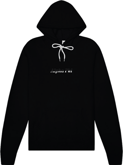 Alpha Phi Stitched Outline Hoodies