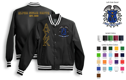 Alpha Sigma Kappa Bomber Jackets