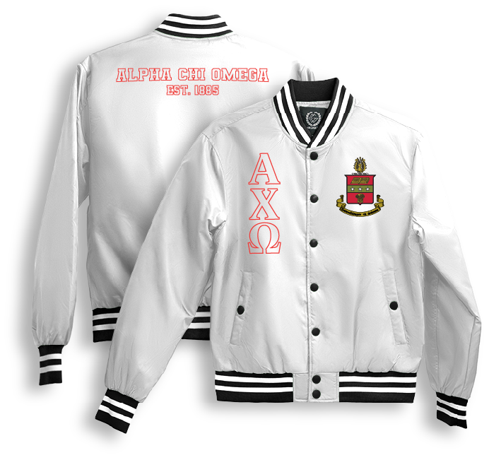 Alpha Chi Omega Bomber Jackets