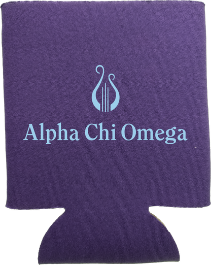 Alpha Chi Omega Can Coozies