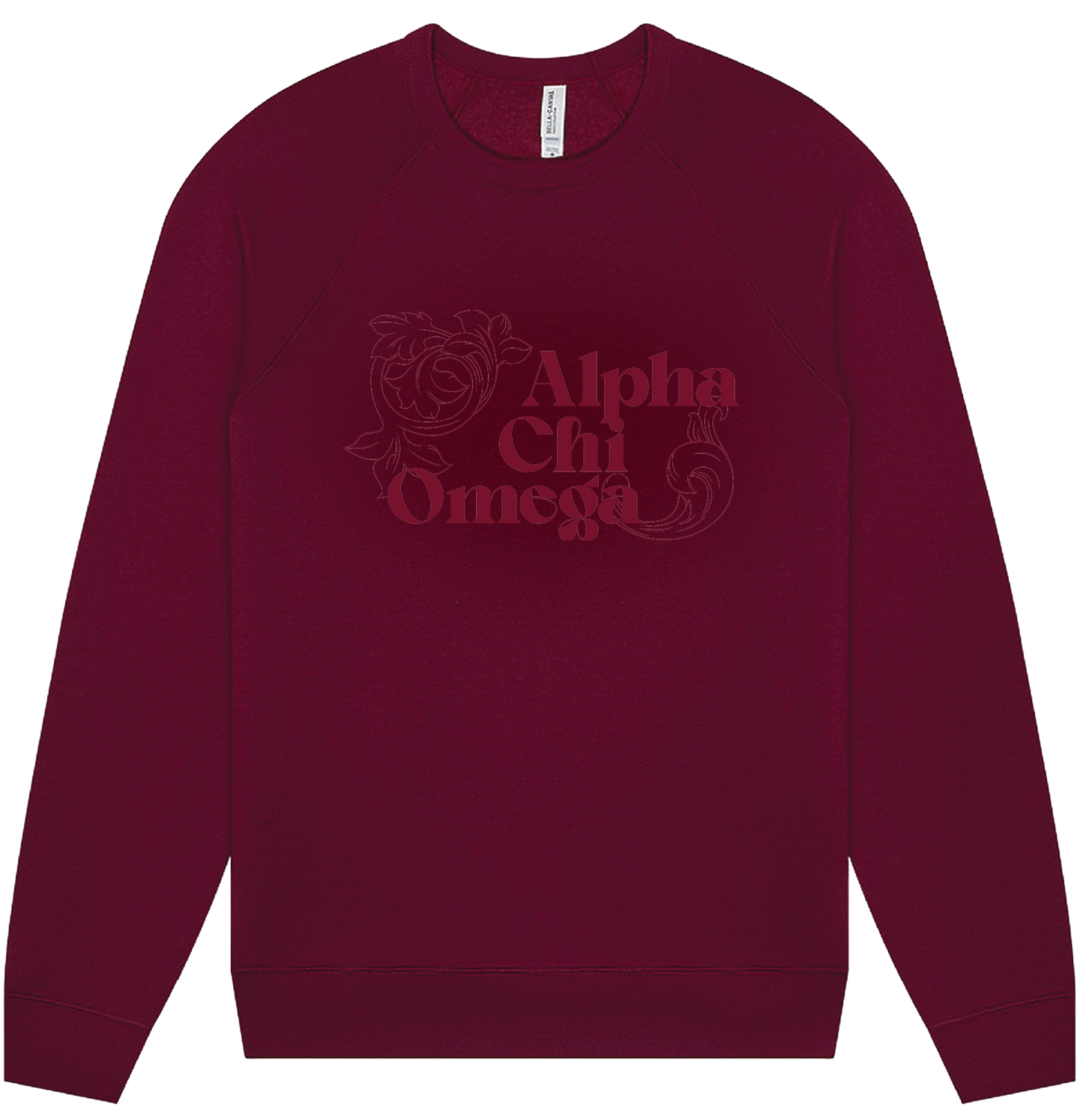 Alpha Chi Omega Monochromatic Crewneck