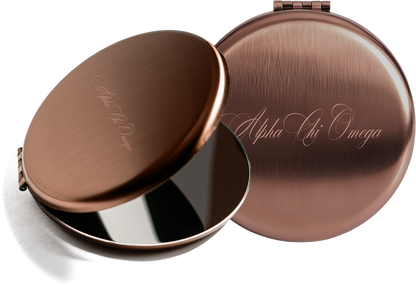 Alpha Chi Omega Script Pocket Mirrors