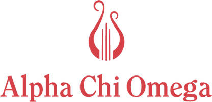 Alpha Chi Omega Permanent Stickers