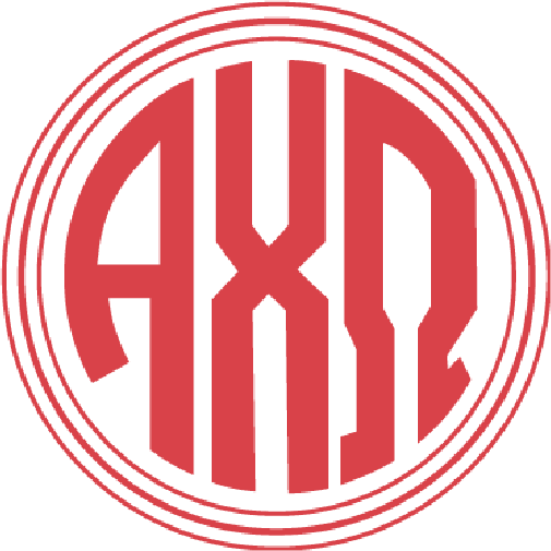 Alpha Chi Omega Permanent Stickers
