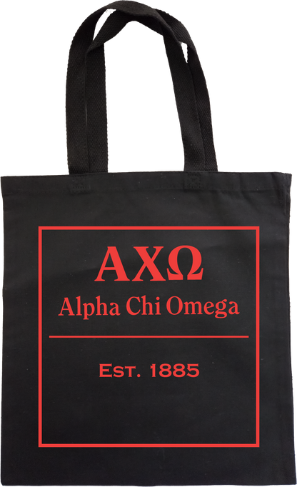 Alpha Chi Omega Tote Bags