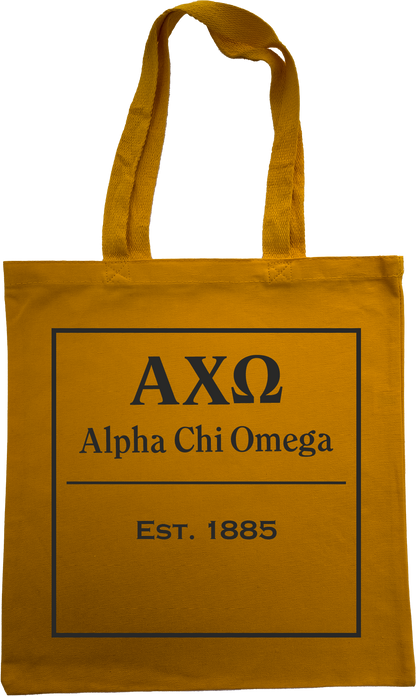 Alpha Chi Omega Tote Bags