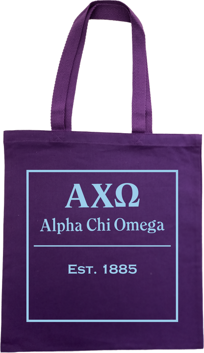 Alpha Chi Omega Tote Bags