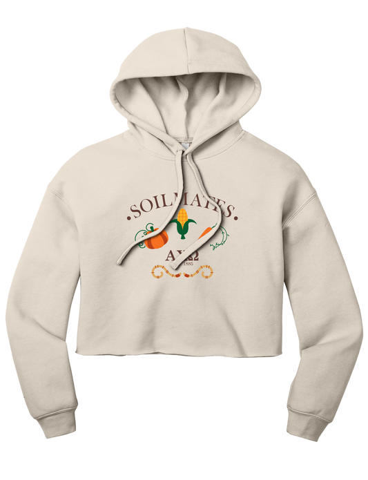 Alpha Chi Omega Soilmates Cropped Hoodie